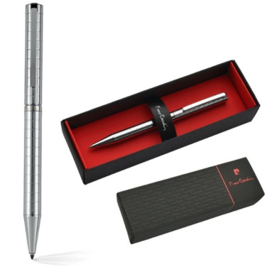 Logo trade business gifts image of: Metal ballpoint pen ESPACE Pierre Cardin